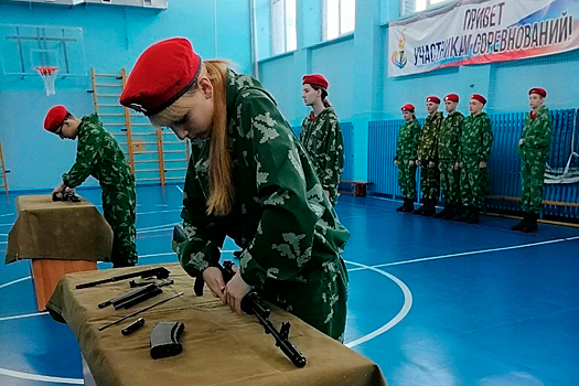 Юнармейцы Иркутской области приняли участие в военно-патриотическом конкурсе «Защитник»