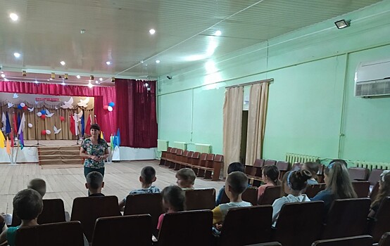 Юных жителей Новодонецкой попросили серьёзно относиться к здоровью