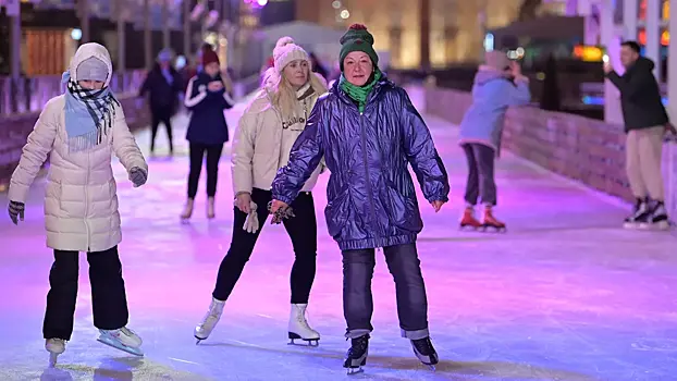 Спортивный фестиваль пройдет на трех столичных катках 25 января