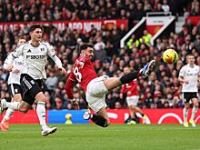 «Манчестер Юнайтед» обыграл «Фулхэм» в матче АПЛ благодаря голу Шешко на 90+4-й минуте