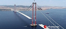 В Турции продолжается строительство моста «Чанаккале 1915»