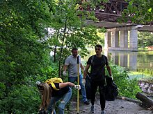 С берегов курских рек собрали 250 кубометров мусора