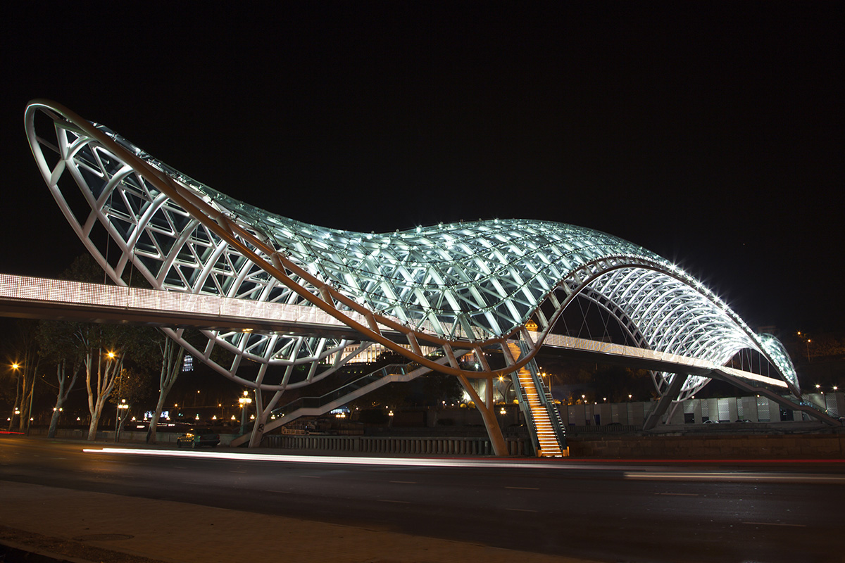 Мост Мира, Тбилиси, Грузия, Европа