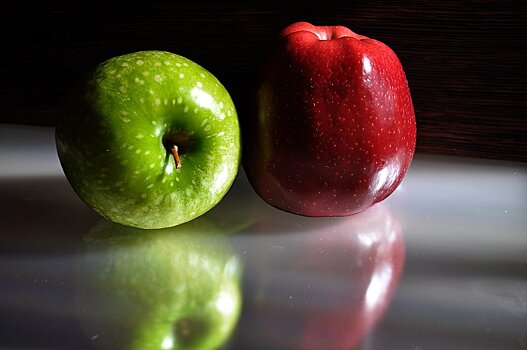 Есть ли разница между красными и зелеными яблоками?