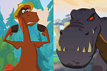 Нашествие динозавров в первом тизер-трейлере мультфильма «Три богатыря и Пуп Земли»