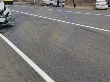 В Калмыкии произошло ДТП с тремя пострадавшими