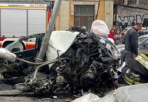 Появилось видео с места ДТП с каршерингом в Самаре