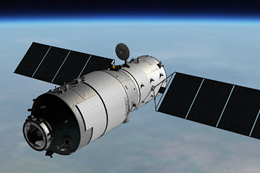 Китайская космическая станция падает на Землю
