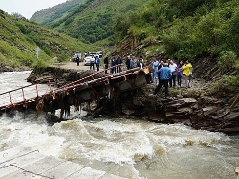 Девять сел в Дагестане остались без транспортного сообщения из-за ливня