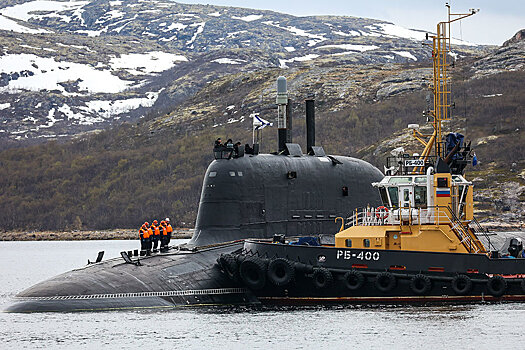 Атомная подлодка "Новосибирск" вышла в Белое море на испытания