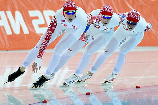 Российские конькобежки взяли серебро ЧЕ в командной гонке преследования