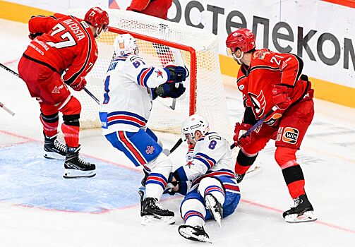 СКА установил антирекорд в регулярном чемпионате КХЛ