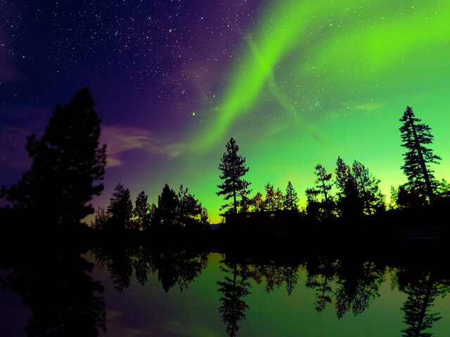 Жители нескольких регионов России смогут увидеть северное сияние в новогоднюю ночь