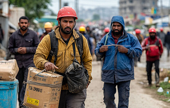 В Петербурге 22 ноября вступил в силу запрет на работу мигрантов-курьеров