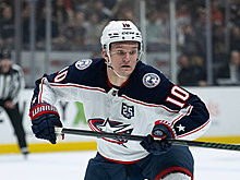 Форвард "Коламбуса" Воронков впервые забил в овертайме матча НХЛ