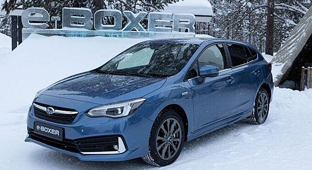 Subaru представила гибридную Impreza e-Boxer