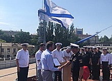 Делегация из Зеленограда посетила празднование Дня военно-морского флота в Севастополе