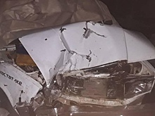 В Самарской области пьяный пенсионер без прав протаранил столб на «Жигулях»