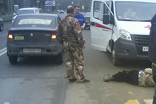 В Дзержинском районе сбили пешехода: мужчина в коме
