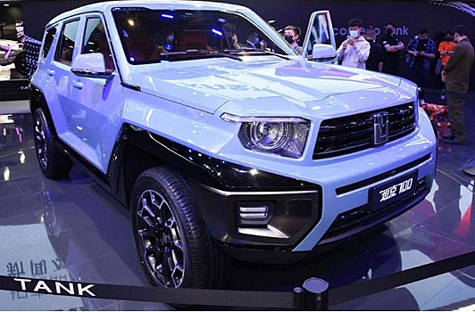 Китайский автоконцерн Great Wall запатентовал в России новый внедорожник Tank