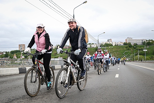 От Чкаловской лестницы до стадиона: велопарад пройдет в Нижнем Новгороде в воскресенье