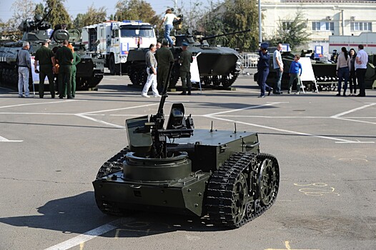 В России представлен новый боевой робот