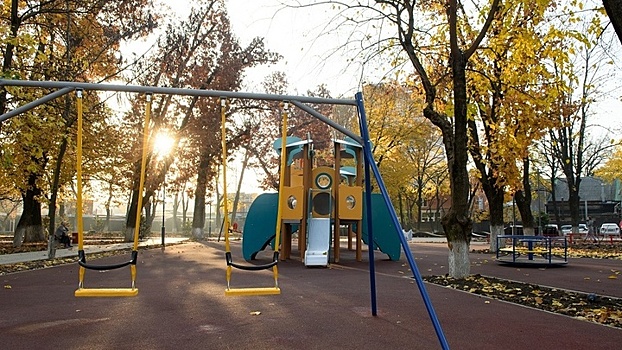 В Краснодаре благоустроили сквер «Майский»