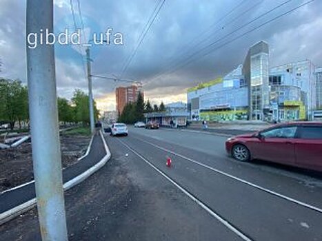 В Уфе на пешеходном переходе сбили 19-летнюю девушку
