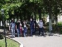 Уполномоченный по правам ребенка в Новосибирской области и директор Новосибирского зоопарка приняли участия в открытии пруда с живой рыбой в Новосибирской ВК