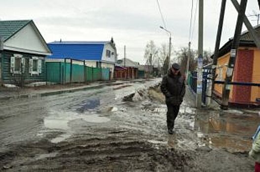 В частном секторе в Омске разровняют дороги грейдером