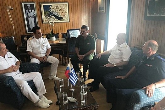 Командующий ЧФ посетил Главный штаб ВМС Греции