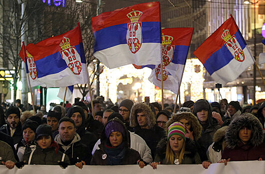 В Сербии уже два месяца подогревается новая «цветная революция»