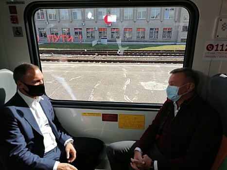 Начальник Московской железной дороги испытал новый маршрут на курском «Орлане»