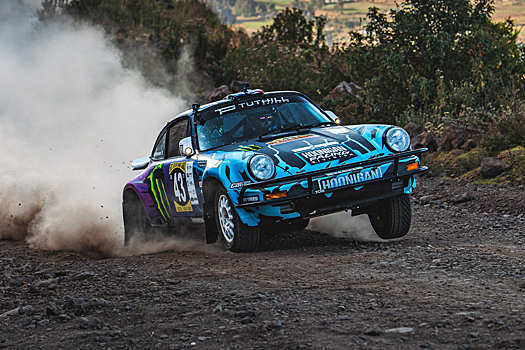 С молотка уйдёт Porsche 911, на котором Кен Блок участвовал в 9-дневном марафоне