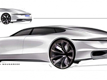General Motors представил эскизы седана в стиле Porsche Panamera