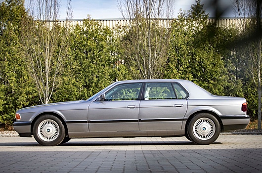 BMW впервые показала экcпериментальную «семерку» с двигателем V16