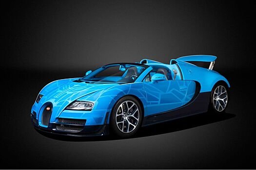 Редкая Bugatti в стиле «Трансформеров» выставлена на аукцион