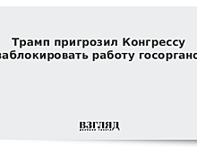 Трамп не намерен идти на "закрытие" правительства до ноябрьских выборов