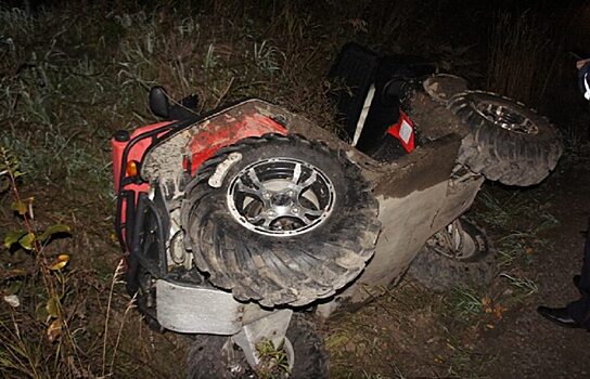 В лесу под Нижним Тагилом насмерть разбился водитель квадроцикла
