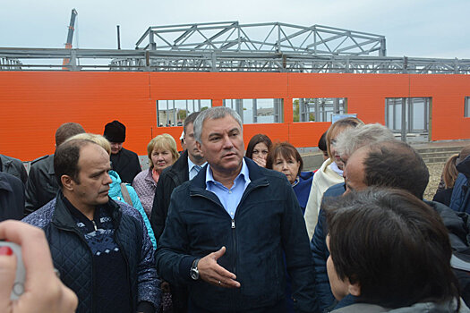 Вячеслав Володин встретился с избирателями в Саратовской области