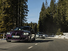 Фотодебют BMW M3 Touring в цвете Thundernight Metallic