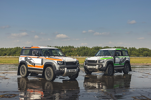 Новый Land Rover Defender обзавелся раллийной версией