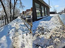 «Передвигаться пешком невозможно»: густонаселенный район Владивостока тонет в сугробах