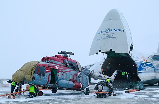 «Вертолеты России» испытали Ми-171А2 при экстремально низких температурах