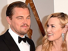 Кейт Уинслет расплакалась при встрече с Леонардо Ди Каприо, с которым не виделась три года