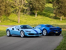 Видео: Ferrari показала создание двух особых суперкаров в честь США