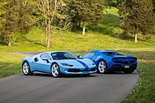 Видео: Ferrari показала создание двух особых суперкаров в честь США