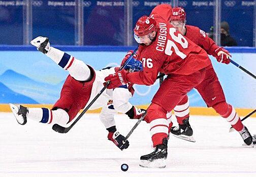 Сборная России по хоккею проиграла чехам на Олимпиаде