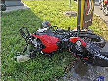 В Самаре госпитализировали мотоциклиста, не поделившего дорогу с Opel