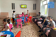 Детские комнаты реабилитационного центра в Махачкале оборудовали новой мебелью